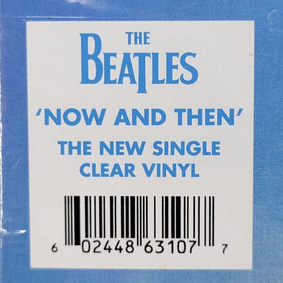 VINYL The Beatles: Now and Then - Clear 7" EP 45rpm - NEW / SEALED - Picture 2 of 6